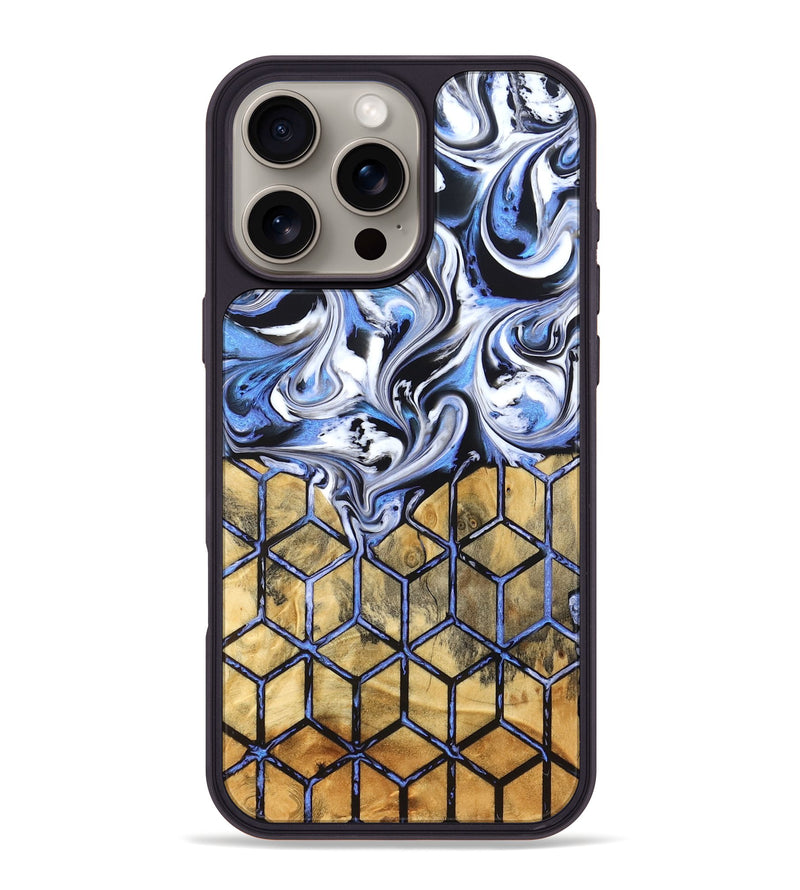 iPhone 16 Pro Max Wood Phone Case - Lorie (Pattern, 825325)