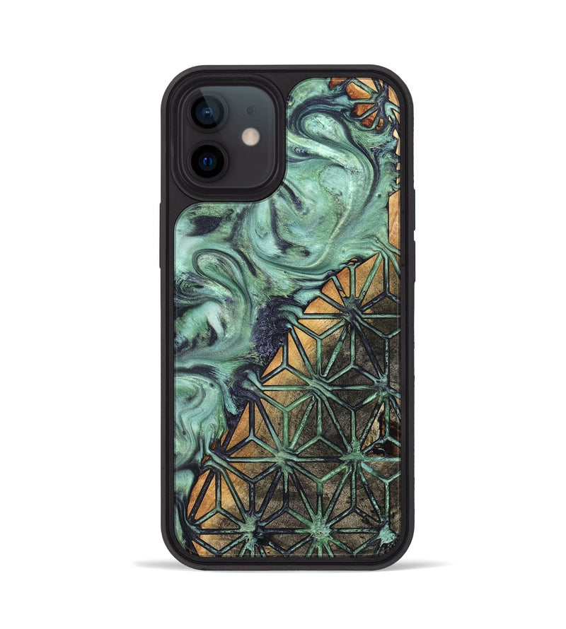 iPhone 12 Wood Phone Case - Merry (Pattern, 825326)