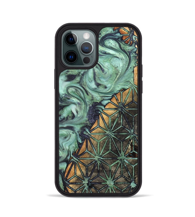 iPhone 12 Pro Wood Phone Case - Merry (Pattern, 825326)