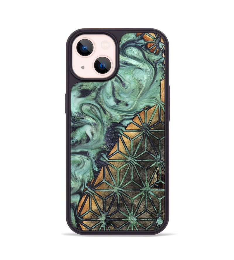 iPhone 14 Wood Phone Case - Merry (Pattern, 825326)