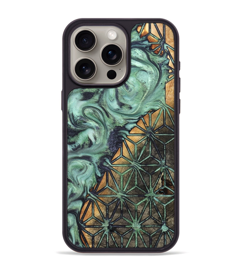 iPhone 15 Pro Max Wood Phone Case - Merry (Pattern, 825326)