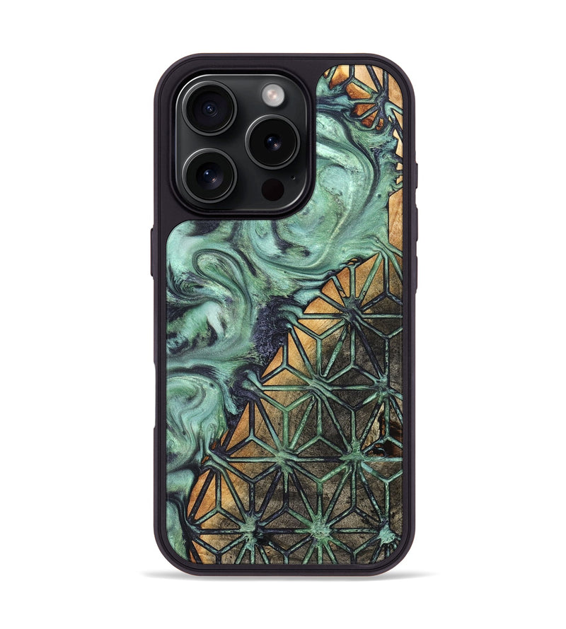 iPhone 16 Pro Wood Phone Case - Merry (Pattern, 825326)