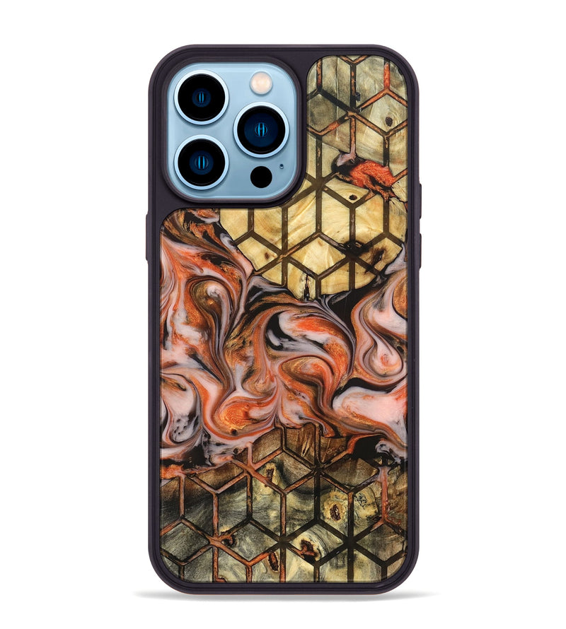 iPhone 14 Pro Max Wood Phone Case - Ron (Pattern, 825327)