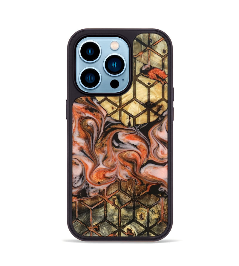 iPhone 14 Pro Wood Phone Case - Ron (Pattern, 825327)