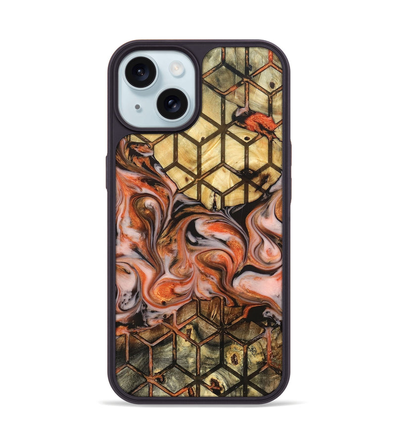iPhone 15 Wood Phone Case - Ron (Pattern, 825327)
