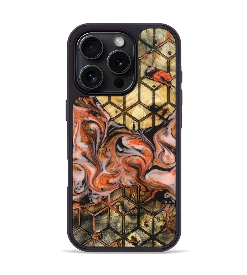 iPhone 16 Pro Wood Phone Case - Ron (Pattern, 825327)