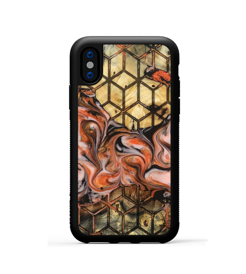 iPhone Xs Wood Phone Case - Ron (Pattern, 825327)