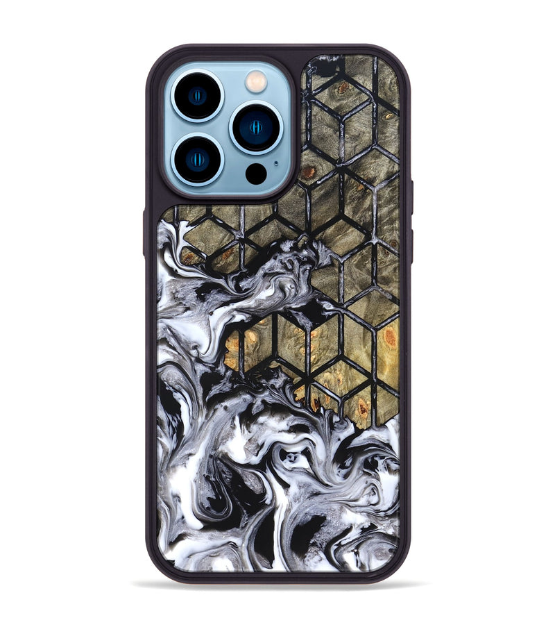 iPhone 14 Pro Max Wood Phone Case - Vesta (Pattern, 825328)