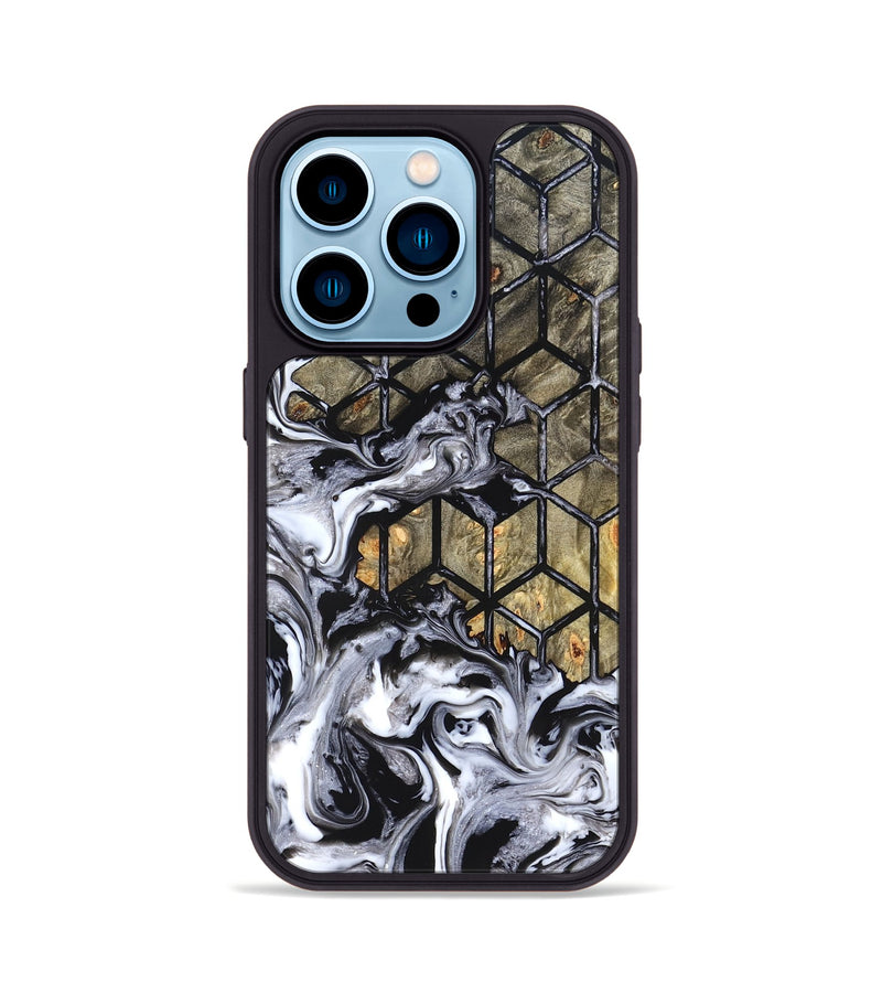iPhone 14 Pro Wood Phone Case - Vesta (Pattern, 825328)