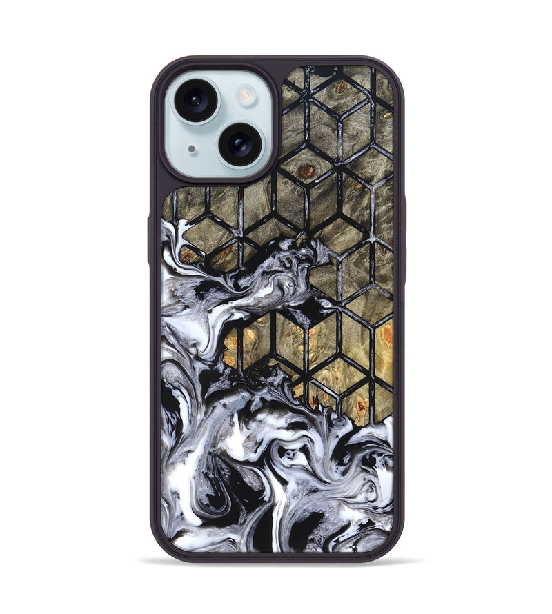 iPhone 15 Wood Phone Case - Vesta (Pattern, 825328)