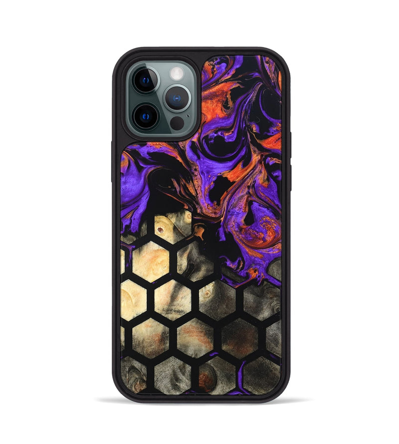 iPhone 12 Pro Wood Phone Case - Connie (Pattern, 825329)
