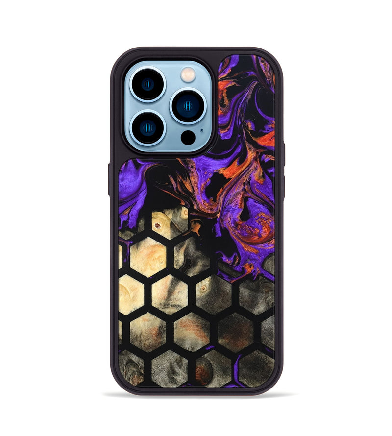 iPhone 14 Pro Wood Phone Case - Connie (Pattern, 825329)