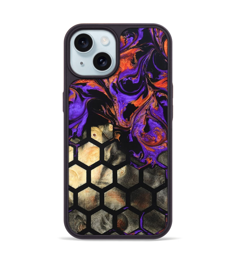 iPhone 15 Wood Phone Case - Connie (Pattern, 825329)