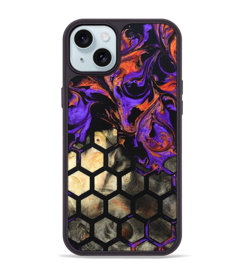 iPhone 15 Plus Wood Phone Case - Connie (Pattern, 825329)