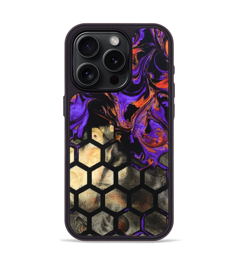 iPhone 15 Pro Wood Phone Case - Connie (Pattern, 825329)