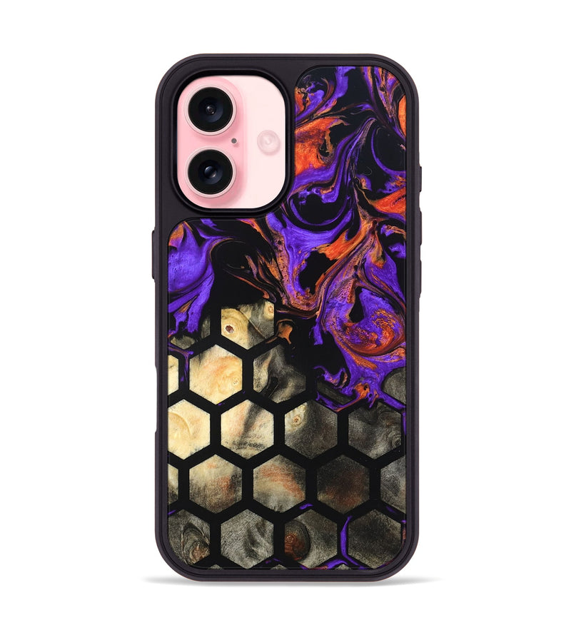 iPhone 16 Wood Phone Case - Connie (Pattern, 825329)