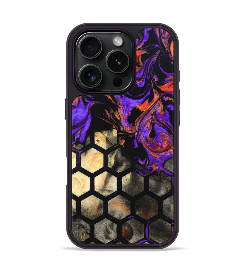 iPhone 16 Pro Wood Phone Case - Connie (Pattern, 825329)