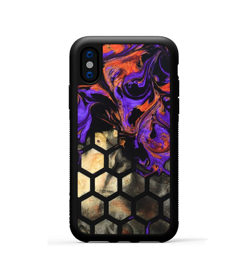 iPhone Xs Wood Phone Case - Connie (Pattern, 825329)