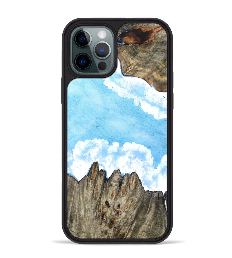 iPhone 12 Pro Max Wood Phone Case - Davina (Coastal, 825330)