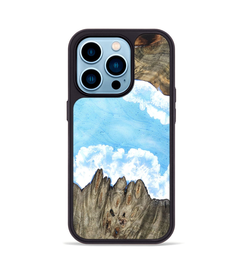 iPhone 14 Pro Wood Phone Case - Davina (Coastal, 825330)