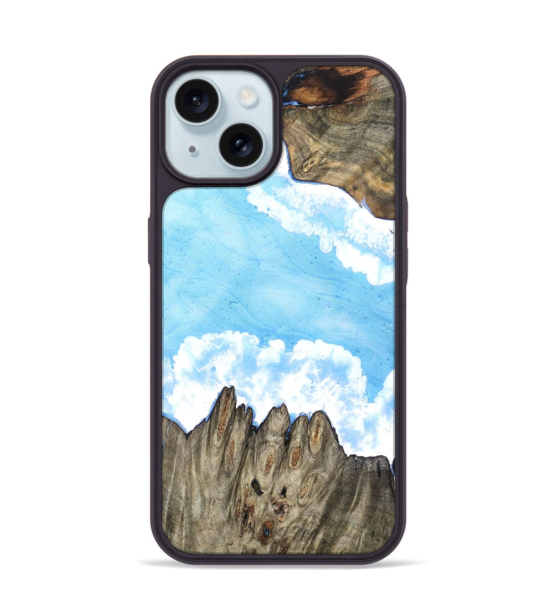 iPhone 15 Wood Phone Case - Davina (Coastal, 825330)