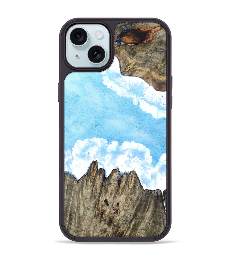 iPhone 15 Plus Wood Phone Case - Davina (Coastal, 825330)