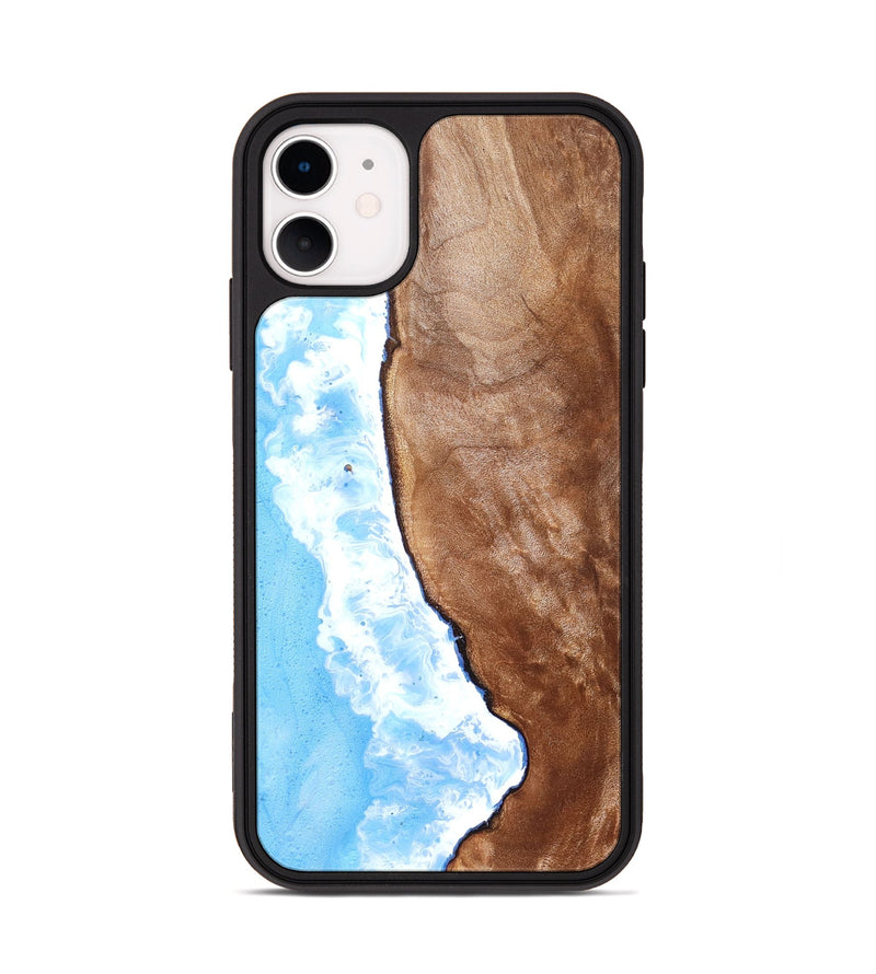 iPhone 11 Wood Phone Case - Kittie (Coastal, 825334)