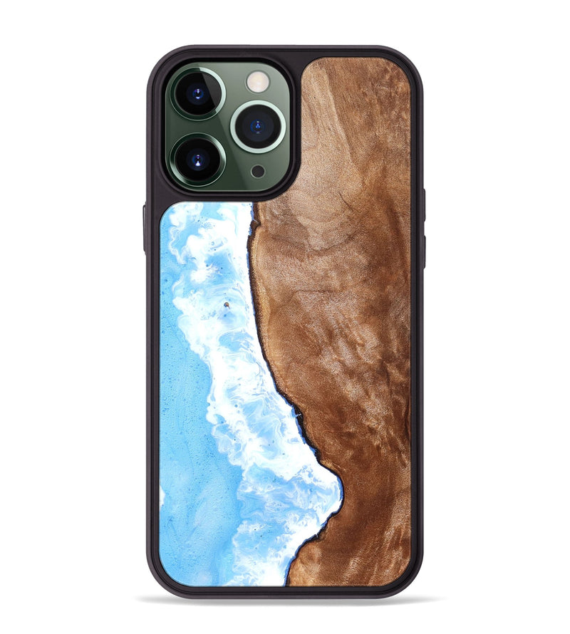 iPhone 13 Pro Max Wood Phone Case - Kittie (Coastal, 825334)