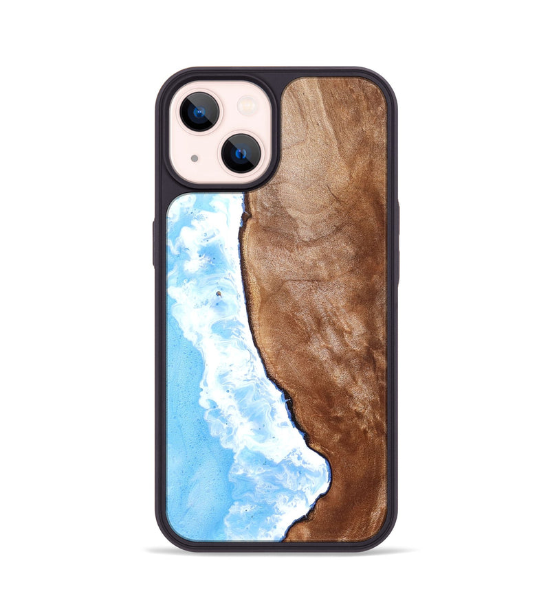 iPhone 14 Wood Phone Case - Kittie (Coastal, 825334)