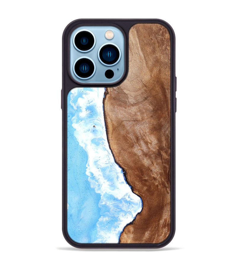 iPhone 14 Pro Max Wood Phone Case - Kittie (Coastal, 825334)
