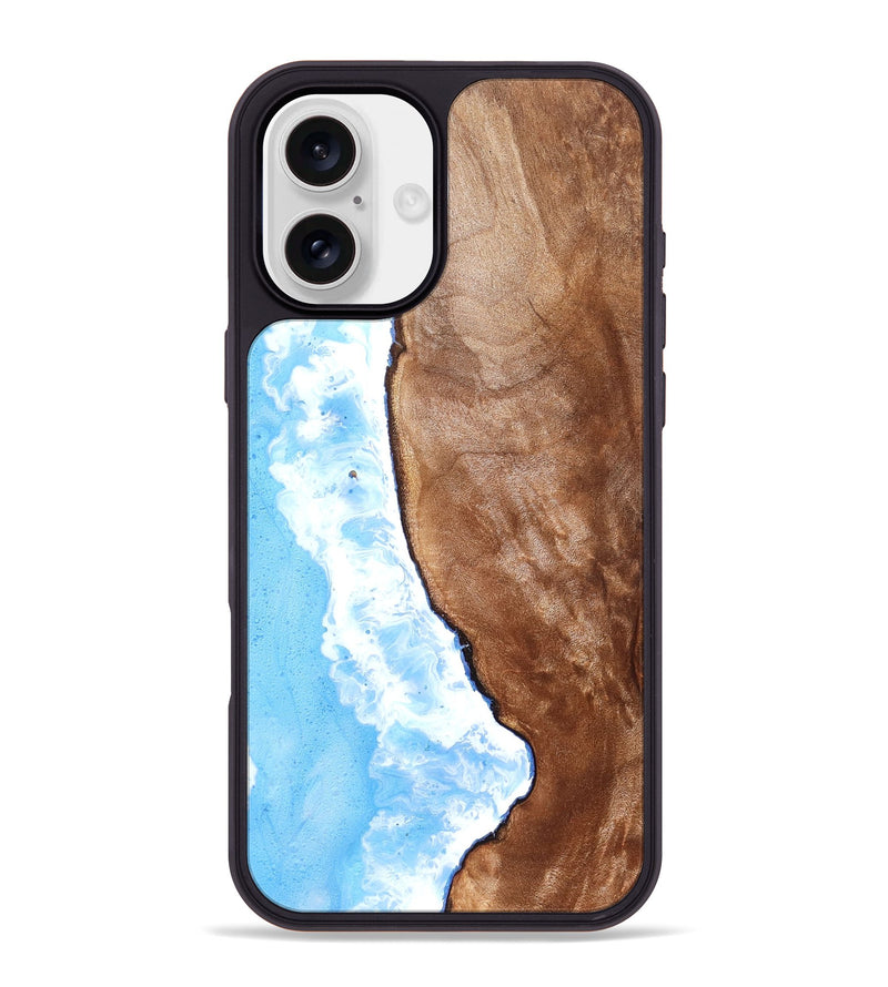 iPhone 16 Plus Wood Phone Case - Kittie (Coastal, 825334)
