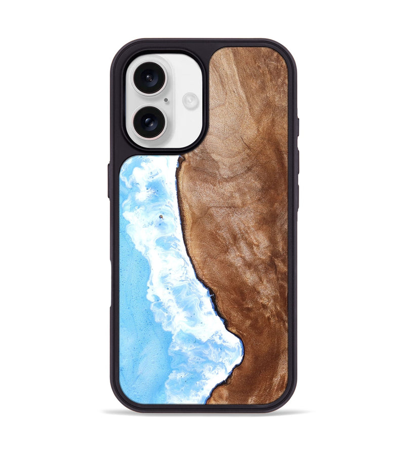iPhone 17 Wood Phone Case - Kittie (Coastal, 825334)