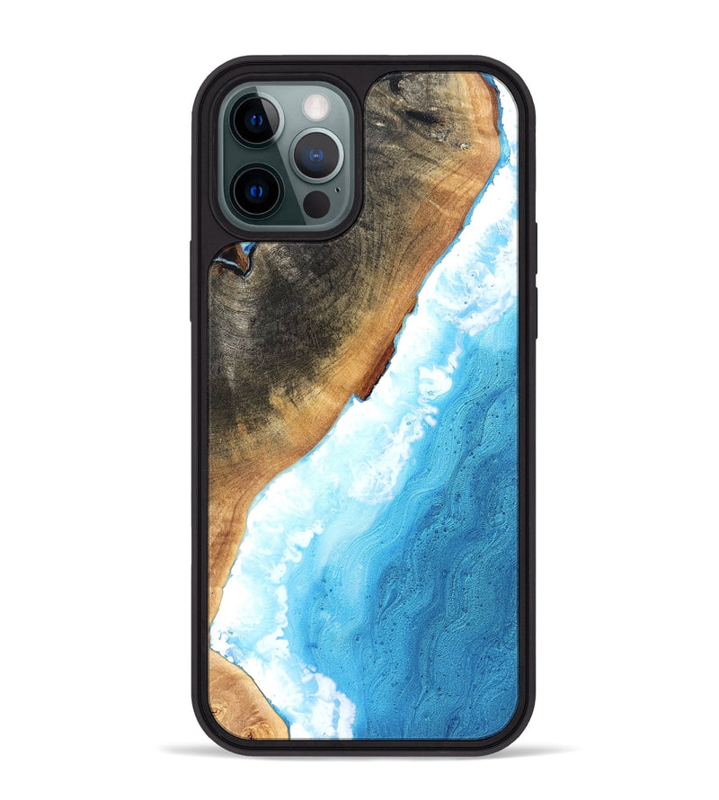 iPhone 12 Pro Max Wood Phone Case - Ruthann (Coastal, 825337)