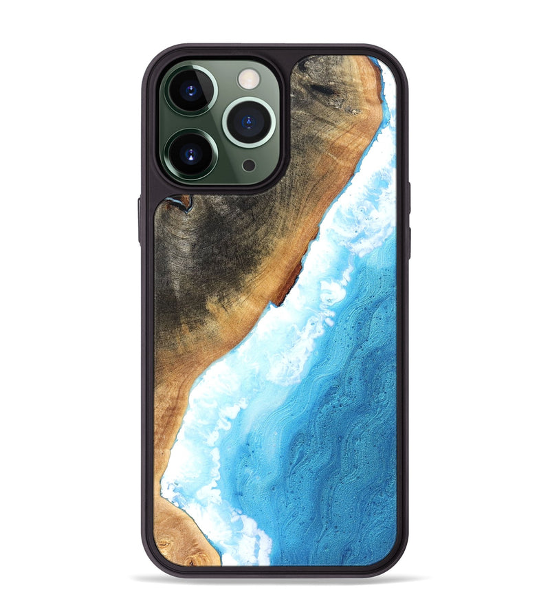 iPhone 13 Pro Max Wood Phone Case - Ruthann (Coastal, 825337)