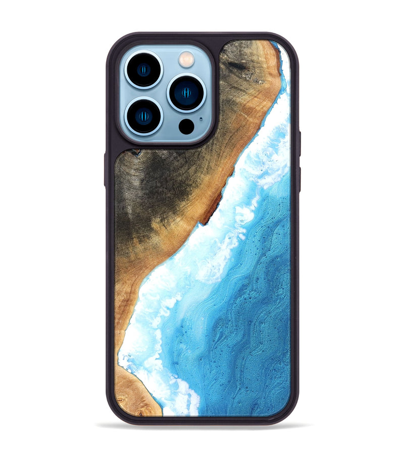 iPhone 14 Pro Max Wood Phone Case - Ruthann (Coastal, 825337)