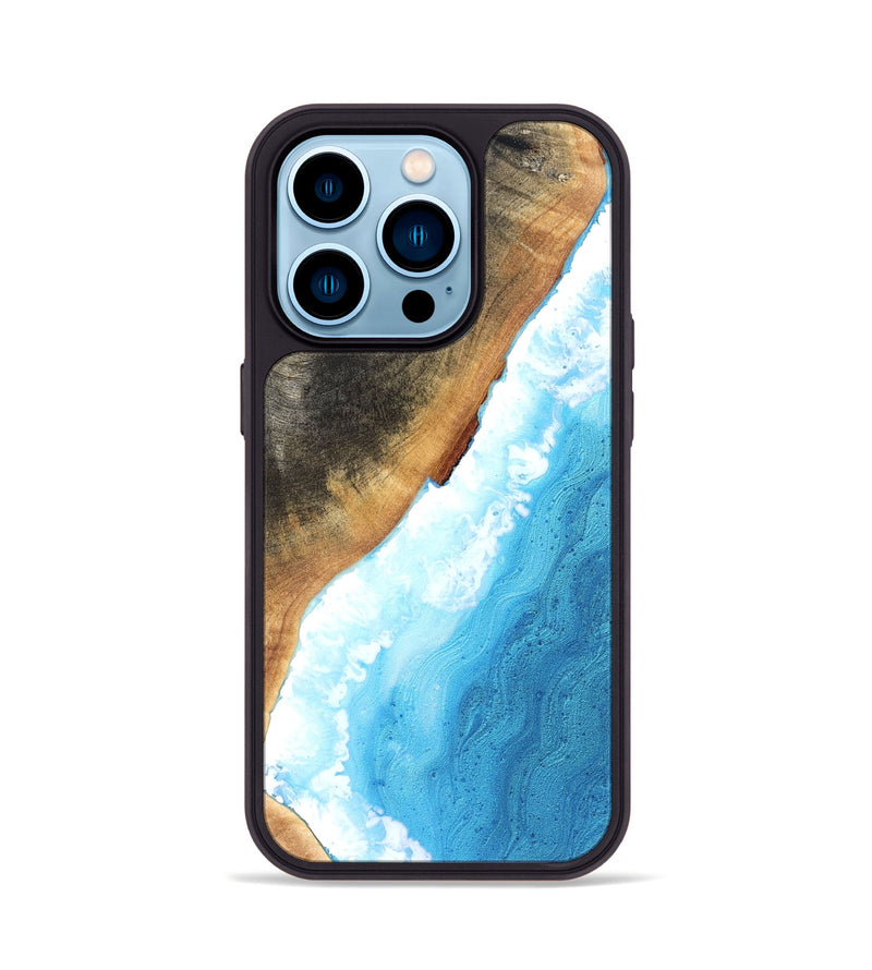 iPhone 14 Pro Wood Phone Case - Ruthann (Coastal, 825337)
