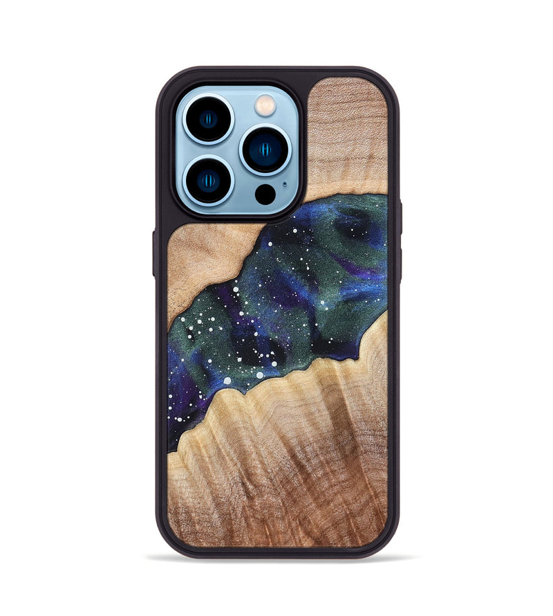 iPhone 14 Pro Wood Phone Case - Hadley (Cosmos, 825339)
