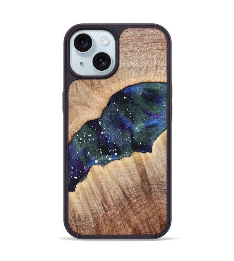 iPhone 15 Wood Phone Case - Hadley (Cosmos, 825339)