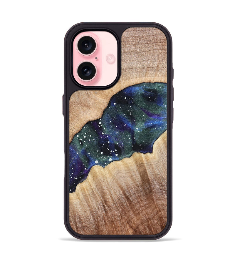 iPhone 16 Wood Phone Case - Hadley (Cosmos, 825339)