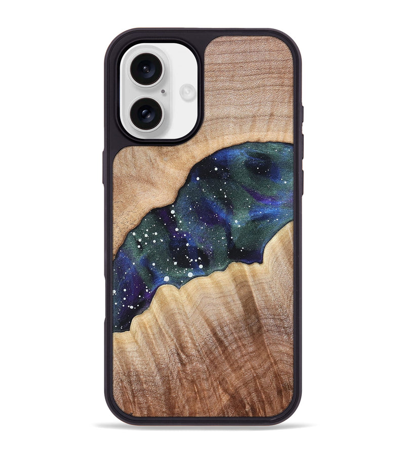 iPhone 16 Plus Wood Phone Case - Hadley (Cosmos, 825339)