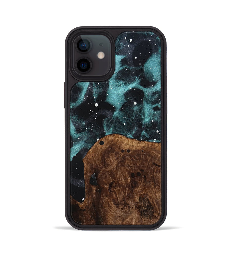 iPhone 12 Wood Phone Case - Edward (Cosmos, 825340)