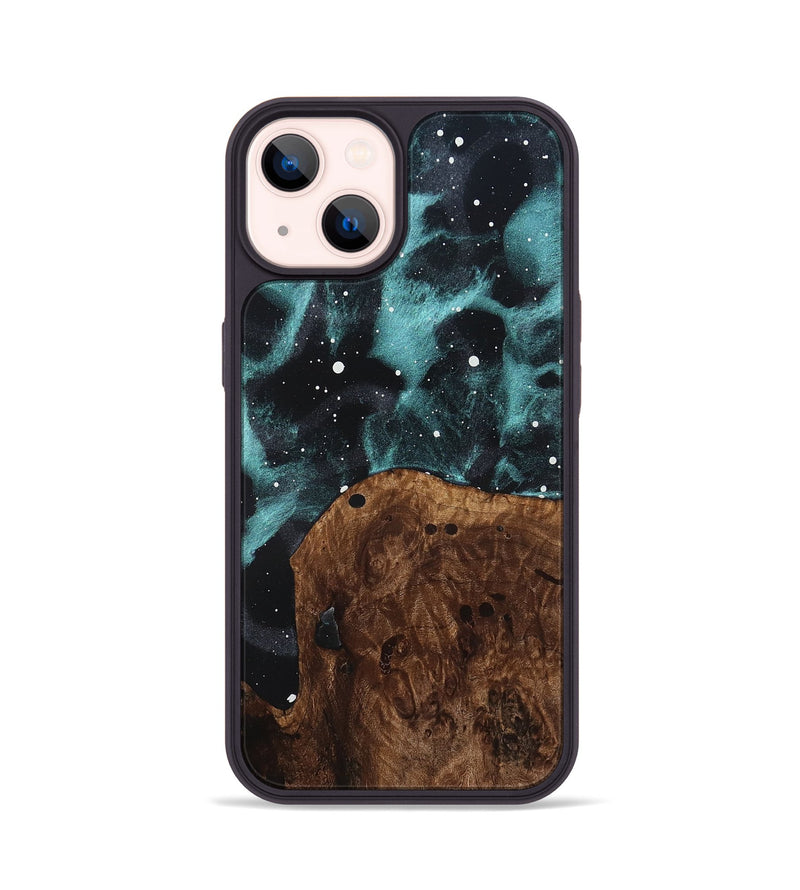 iPhone 14 Wood Phone Case - Edward (Cosmos, 825340)