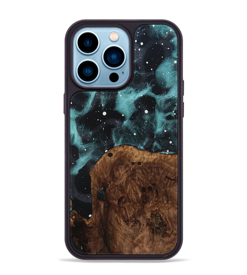 iPhone 14 Pro Max Wood Phone Case - Edward (Cosmos, 825340)