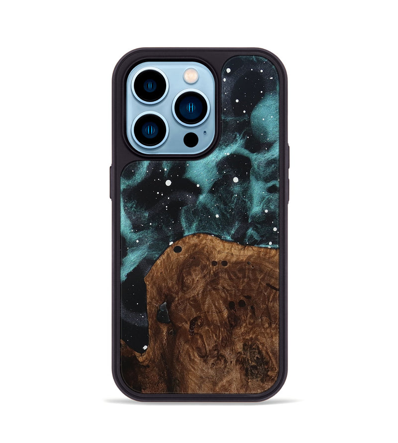 iPhone 14 Pro Wood Phone Case - Edward (Cosmos, 825340)