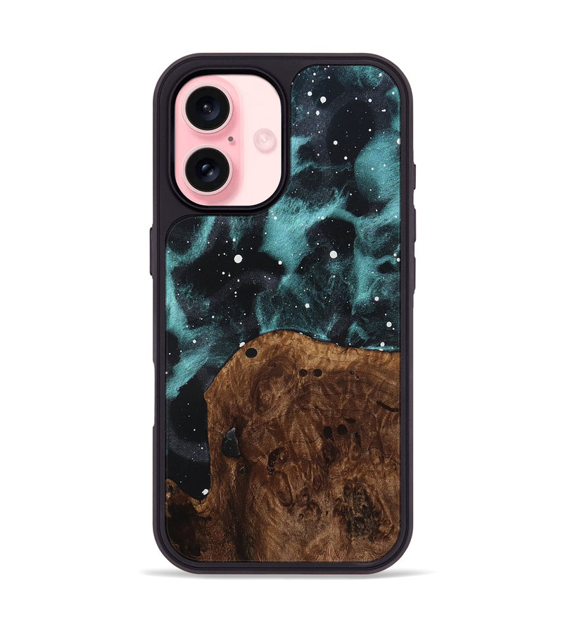 iPhone 16 Wood Phone Case - Edward (Cosmos, 825340)