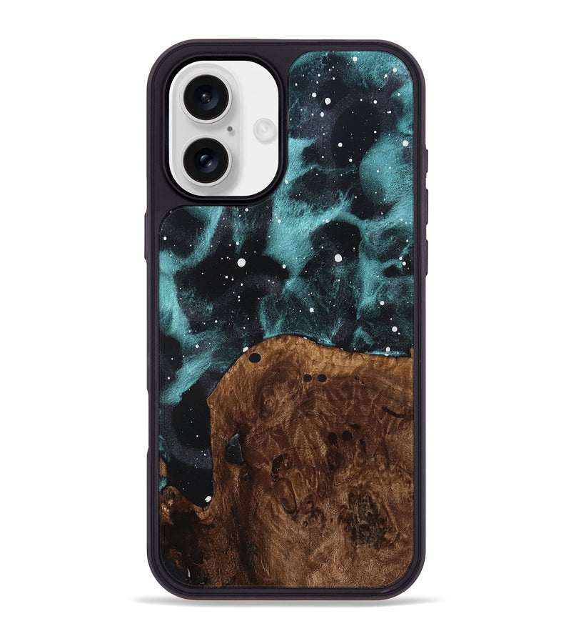 iPhone 16 Plus Wood Phone Case - Edward (Cosmos, 825340)