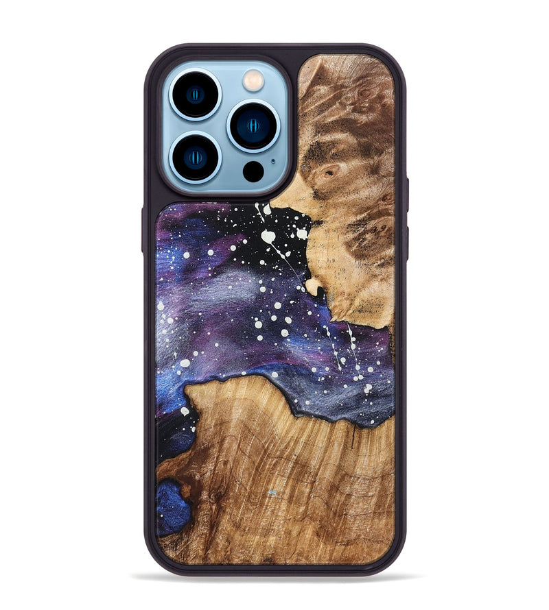 iPhone 14 Pro Max Wood Phone Case - Eldora (Cosmos, 825341)