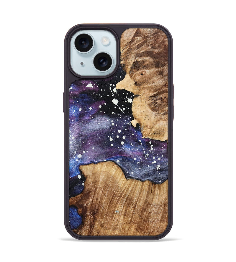 iPhone 15 Wood Phone Case - Eldora (Cosmos, 825341)
