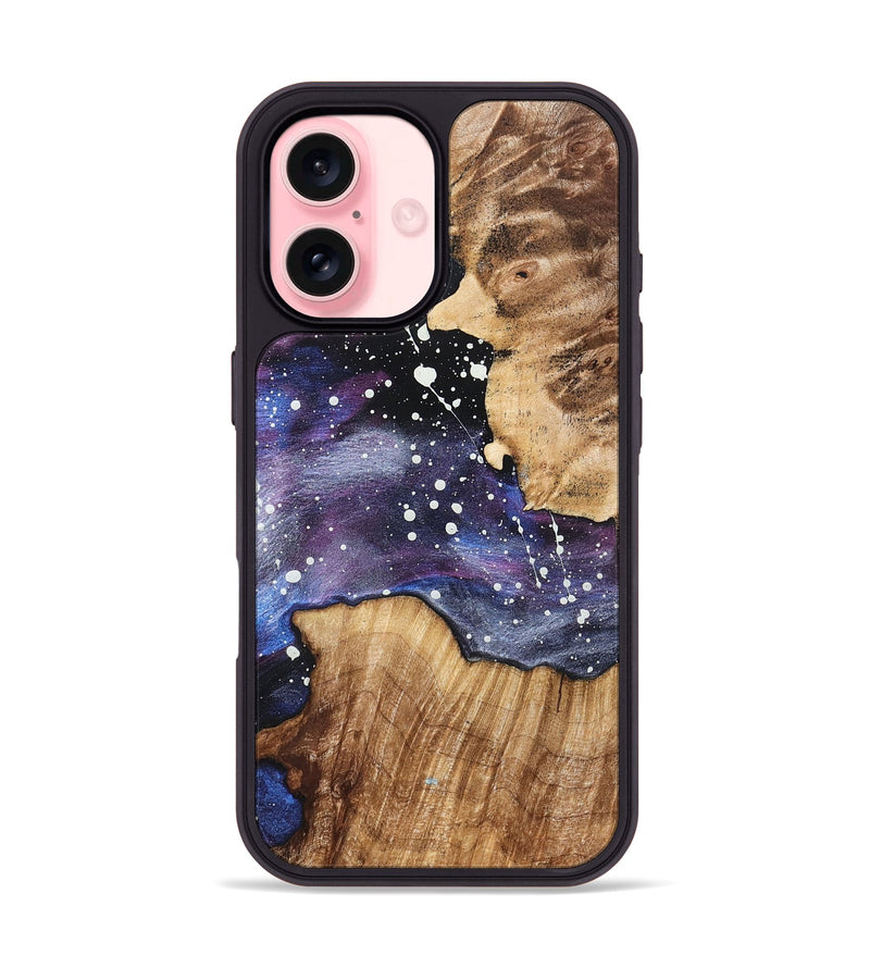 iPhone 16 Wood Phone Case - Eldora (Cosmos, 825341)