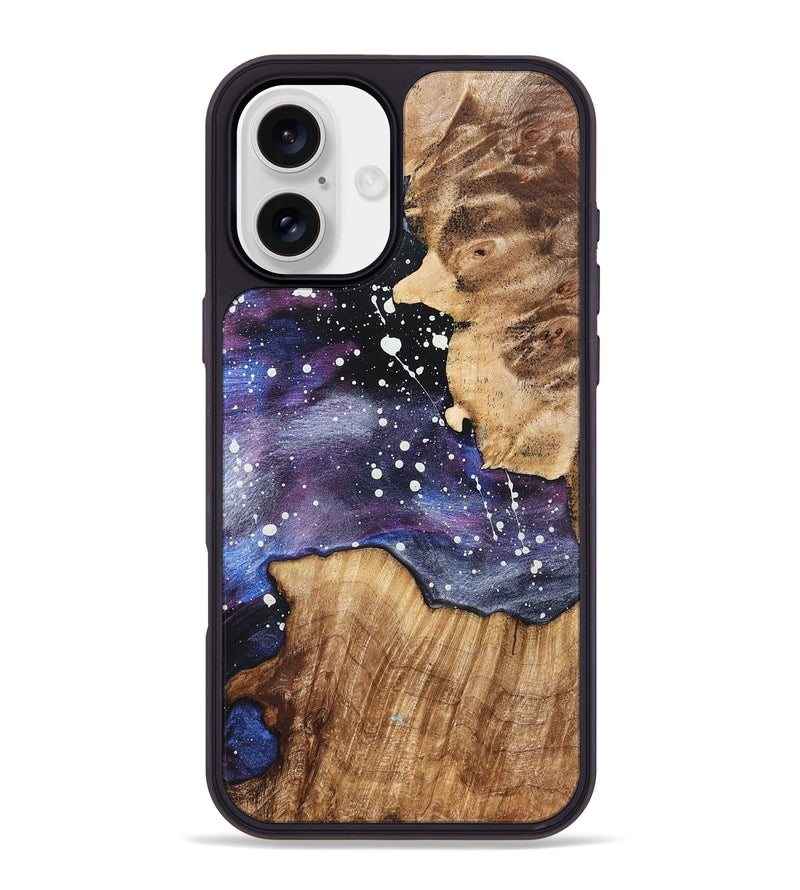 iPhone 16 Plus Wood Phone Case - Eldora (Cosmos, 825341)
